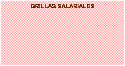 Cuadro de texto: GRILLAS SALARIALES
&nbsp;
&nbsp;
