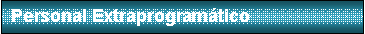 Cuadro de texto: Personal Extraprogram�tico