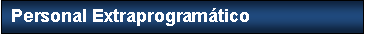 Cuadro de texto: Personal Extraprogram�tico